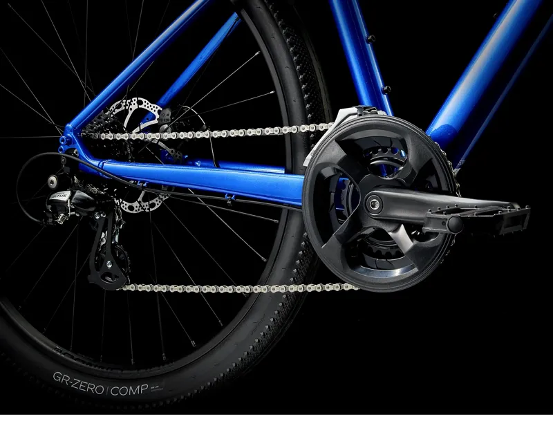 Trek Dual Sport 1 Commute Bike in Alpine Blue-4